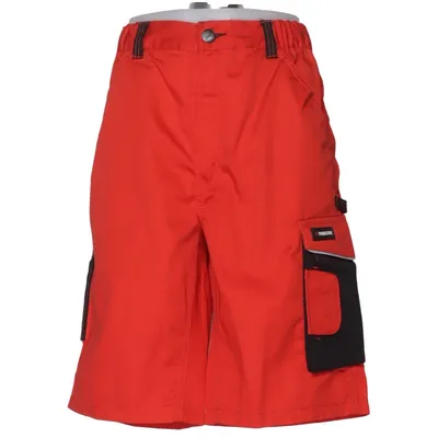 Short de travail (Rouge, Noir) de Parkside Coton, Polyester recyclé