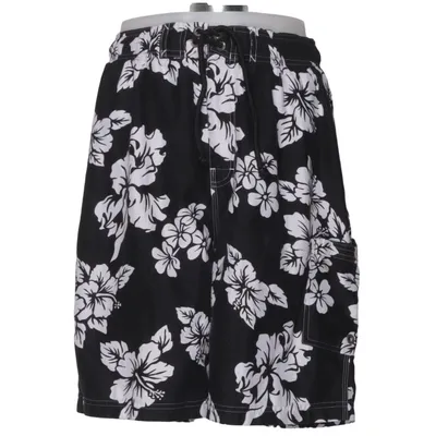 Badeshorts (Sort, Hvid) fra Sonoma Polyester