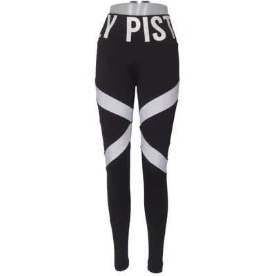 Sports tights (Black, White) from Elly Pistol Elastane, Polyester