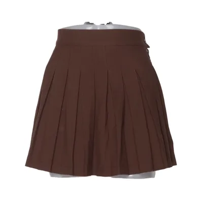 Nederdel (Brun) fra Pacific Republic Pull & Bear Elastan, Polyester, Viscose