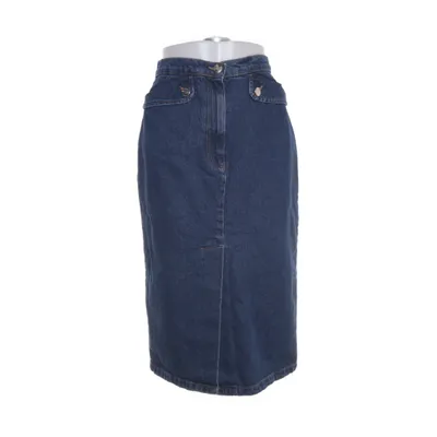 Spijkerrok (Blauw) van Uterqüe Katoen