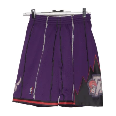 Basketbal shorts (Lila, Zwart, Meerkleurig) van Hardwood Classics x Mitchell & Ness Polyester
