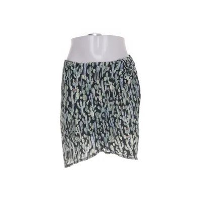 Wikkelrok (Zwart, Meerkleurig) van Mango Casual