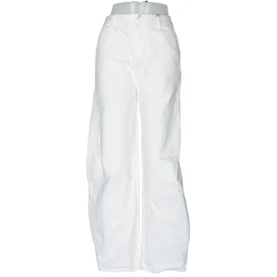 Jeans (White) from Zara Cotton