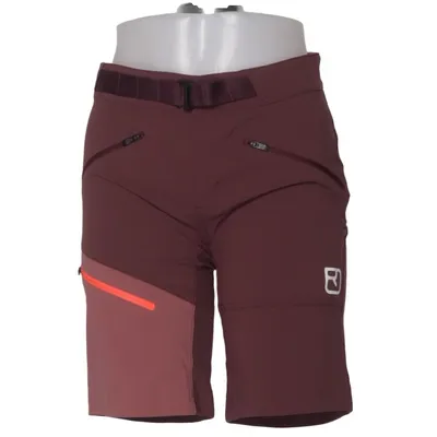 Friluftsshorts (Lilla, Pink) fra Ortovox Elastan, Merinould, Polyamid, Polyester