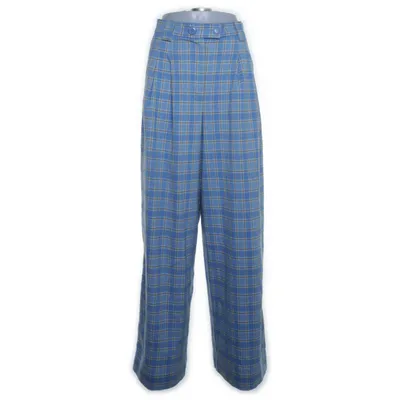 Palazzobyxor (Blå, Flerfärgad) från Stella Nova Elastan, Polyester, Viskos