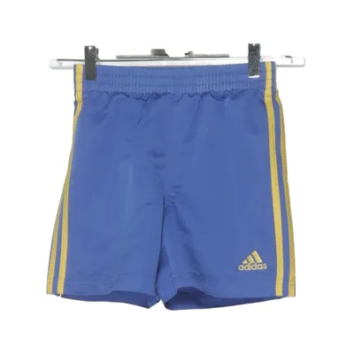 Short de sport (Bleu, Jaune) de Adidas Polyester