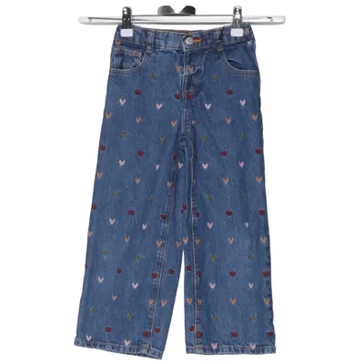 Jeans (Blue, Multicolored) from Zara Cotton