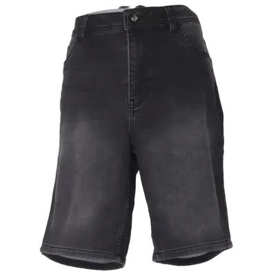 Short en jean (Gris) de Livergy Coton, Élasthane, Polyester
