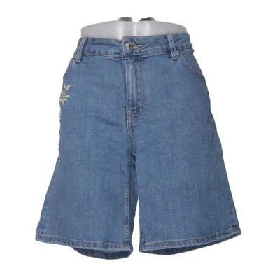 Denim shorts (Blauw) van Rosebud Katoen, Elastaan, Polyester