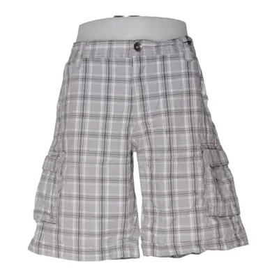 Cargo shorts (Gray, White) from Clockhouse by C&A Cotton