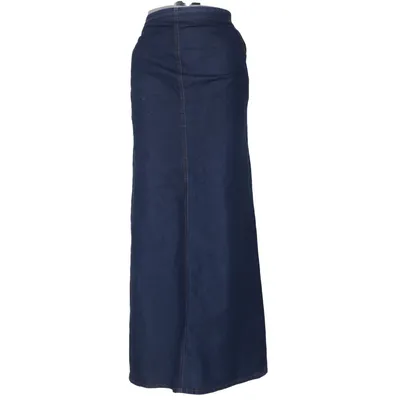 Jupe maternité (Bleu) de H&M Mama Coton, Élasthane, Polyester