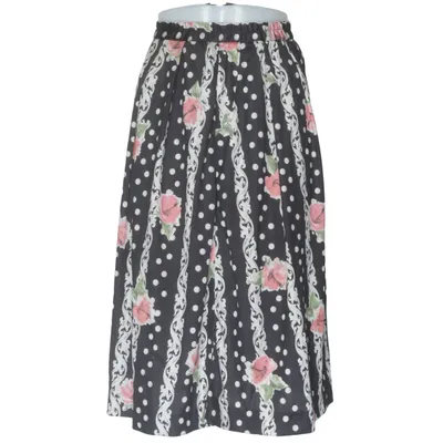 Kjol (Svart, Flerfärgad) från Wästgöta Polyester