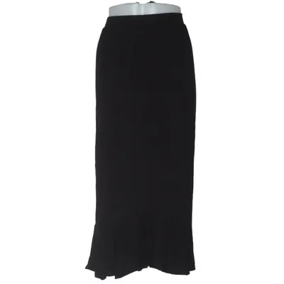 Jupe longue (Noir) de Emilia Élasthane, Viscose