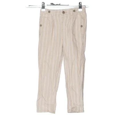 Byxor (Beige, Vit) från Newbie by KappAhl Bomull