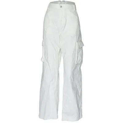 Cargo broek (Wit) van Junkyard Katoen