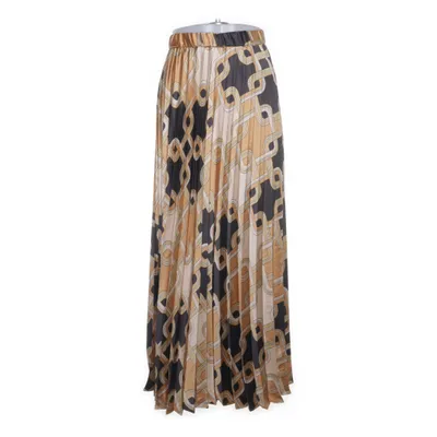 Maxi nederdel (Beige, Flerfarvet) fra Richard Allan x H&M Polyester