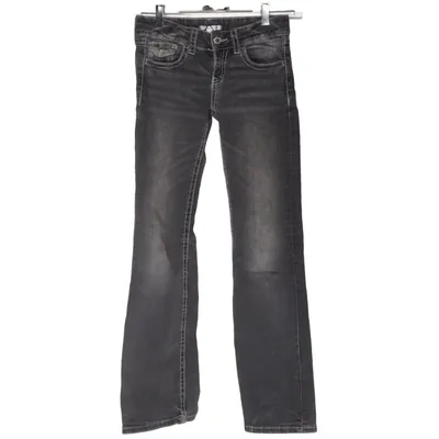 Jeans (Grå) från Gina Tricot Bomull, Elastan