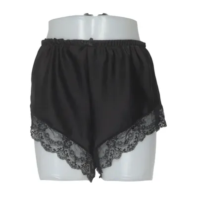 Pyjamasshorts (Sort) fra Killstar Elastan, Polyester