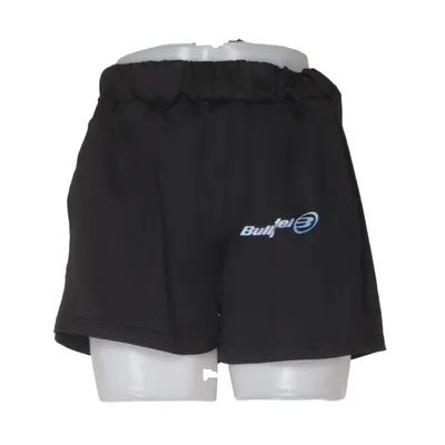Sports shorts (Black) from Bullpadel Elastane, Polyester