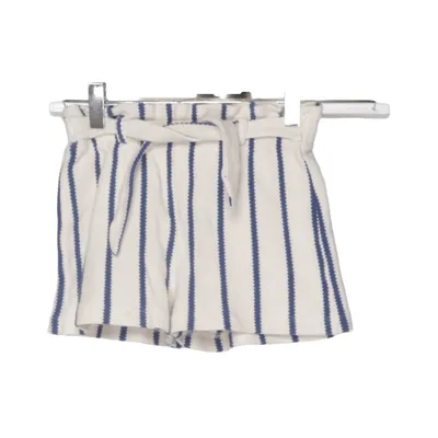 Short (Blanc, Bleu) de Zara Coton