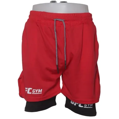 Sports shorts (Red, Black) from UFC Polyester