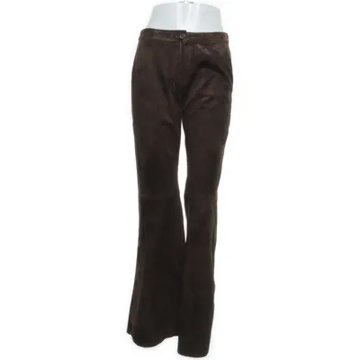Leren broek (Bruin) van Clothes Nylon
