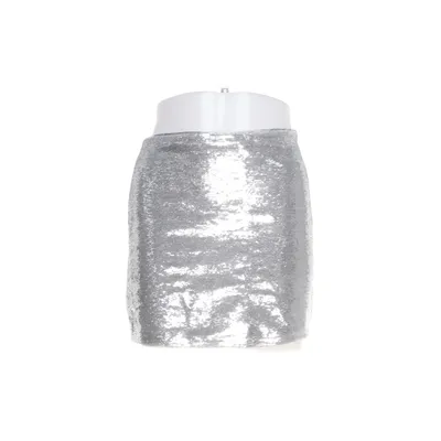 Rok (Zilver) van Mango Elastaan, Polyester