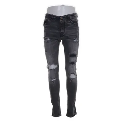 Jeans (Grå) från Smog Bomull, Elastan