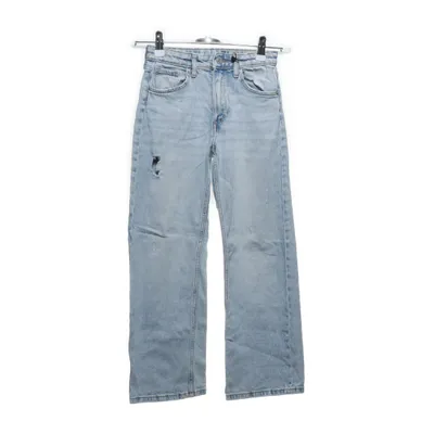 Jeans (WIDE LEG ADJUSTABLE WAIST HIGH WAIST) från H&M Bomull, Elastan