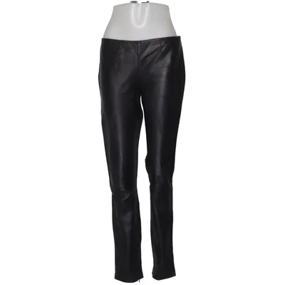 Leren broek (Zwart) van Set Leer