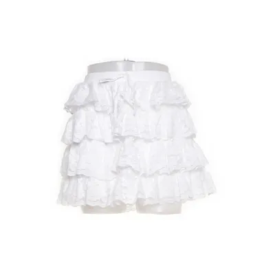 Shorts (Vit) från Miss Selfridge Bomull, Elastan, Nylon