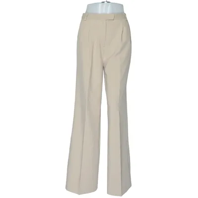 Pantalon patte d'éléphant (Beige) de Another Label Élasthane, Polyester recyclé, Viscose