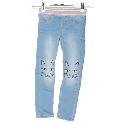 Jeans (Blue) from Denim by Lindex Cotton, Elastane, Polyester