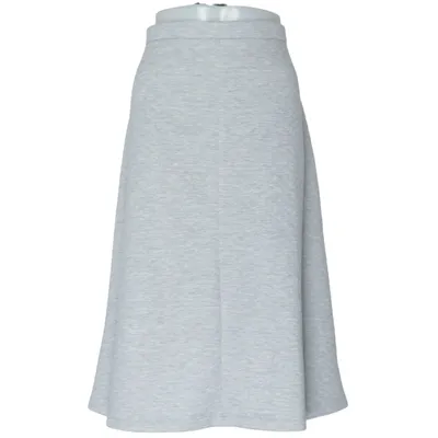 Jupe (Gris) de Nife Élasthane, Polyester