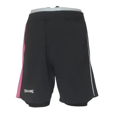 Trainingsshorts (Zwart, Roze) van Spalding Polyester