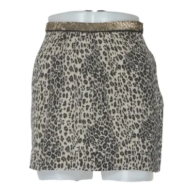 Jupe (Noir, Blanc) de Virginie Castaway Soie