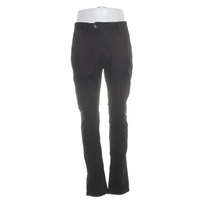 Chinos (Zwart) van John Henric Katoen, Elastaan, Polyester