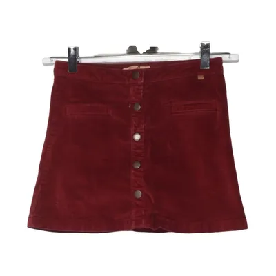 Kjol (Röd) från Zara Girls Collection Bomull, Elastan