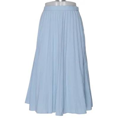 Långkjol (Blå) från Yarell Polyester, Ull
