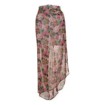 Maxi rok (Roze, Meerkleurig) van River Island Plus Polyester