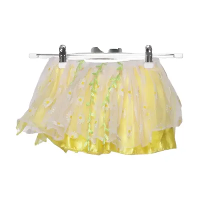 Tule rok (Geel, Wit) van Great Pretenders Metallvezel, Polyester