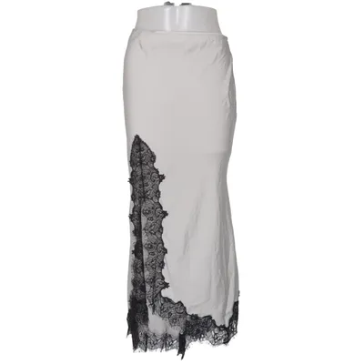 Maxi rok (Wit, Zwart) van Zara Polyamide, Polyester