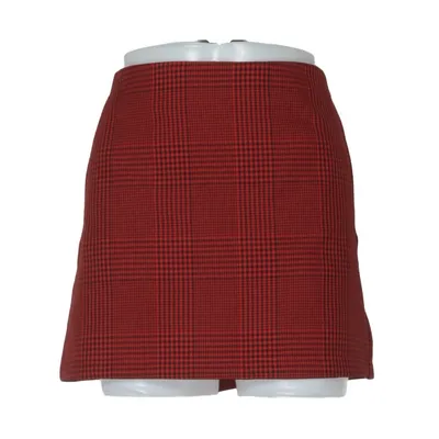 Skirt (Red, Black) from Light Before Dark Elastane, Polyester