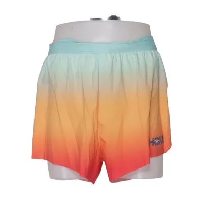 Sportshorts (Blau, Orange, Rot, Mehrfarbig) von Hoka One One Elasthan, Recyceltes Polyester
