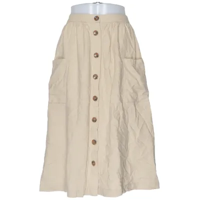 Kjol (Beige) från Soyaconcept Linne, Viskos