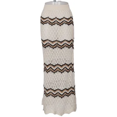 Maxi skirt (Beige, Black, Brown) Acrylic