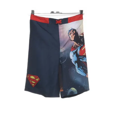 Badshorts (Blå, Flerfärgad) från Superman Polyester