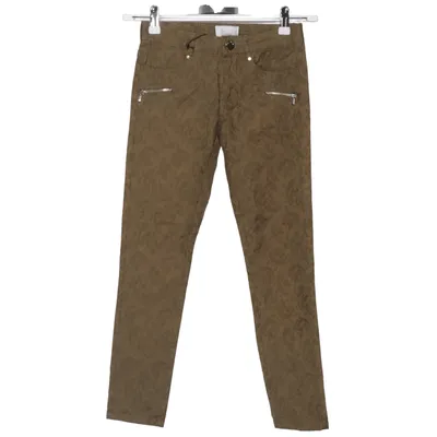 Pantalon (Vert) de Mayoral Chic Coton, Élasthane