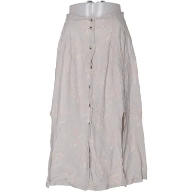 Jupe (Gris, Multicolore) de Mudo Collection Lin, Viscose